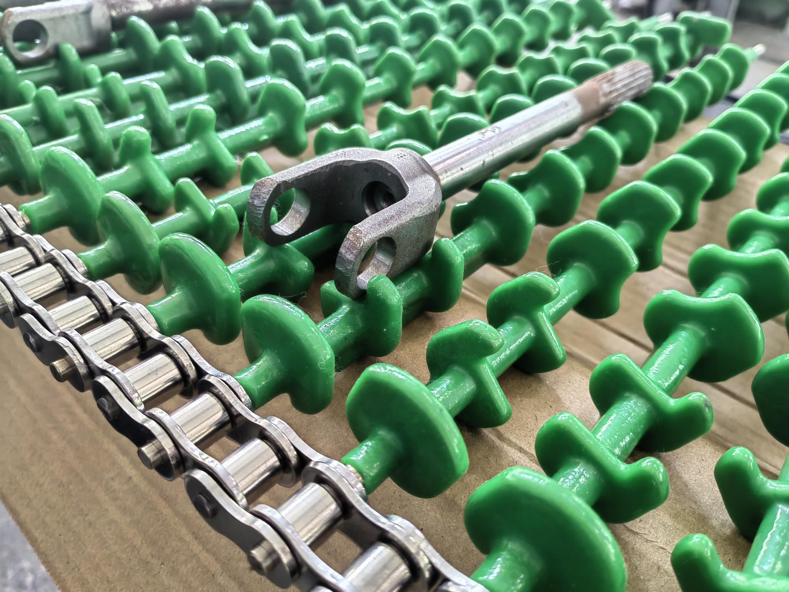 清洗機網帶-特殊定制案例