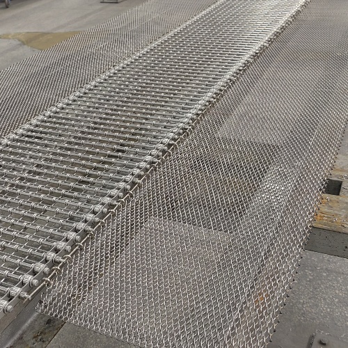 定制網帶—油炸機過濾油渣